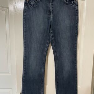 Faconnable Blue Straight Leg Jeans Classic Style